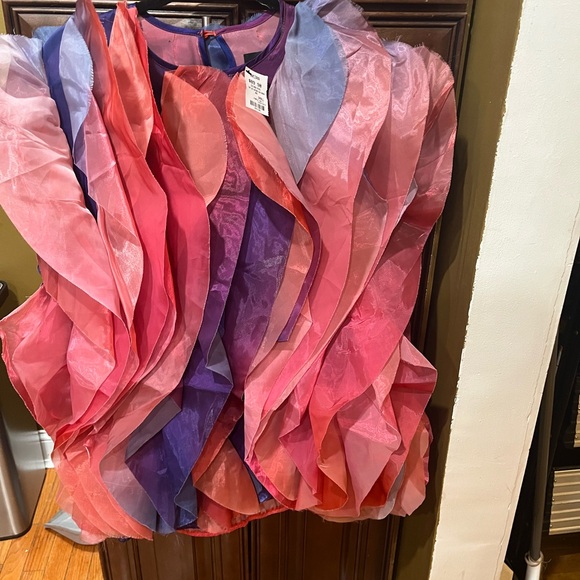 AKIRA Float Like A Butterfly Mini Fashion Dress in Purple Multi size Small nwt - Picture 4 of 9